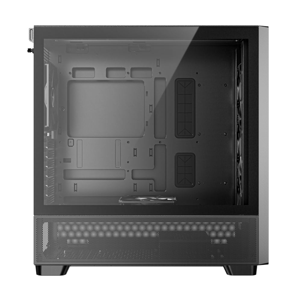 Antec FLUX ATX WOOD Mid Tower Gaming Chassis – Black – image 5
