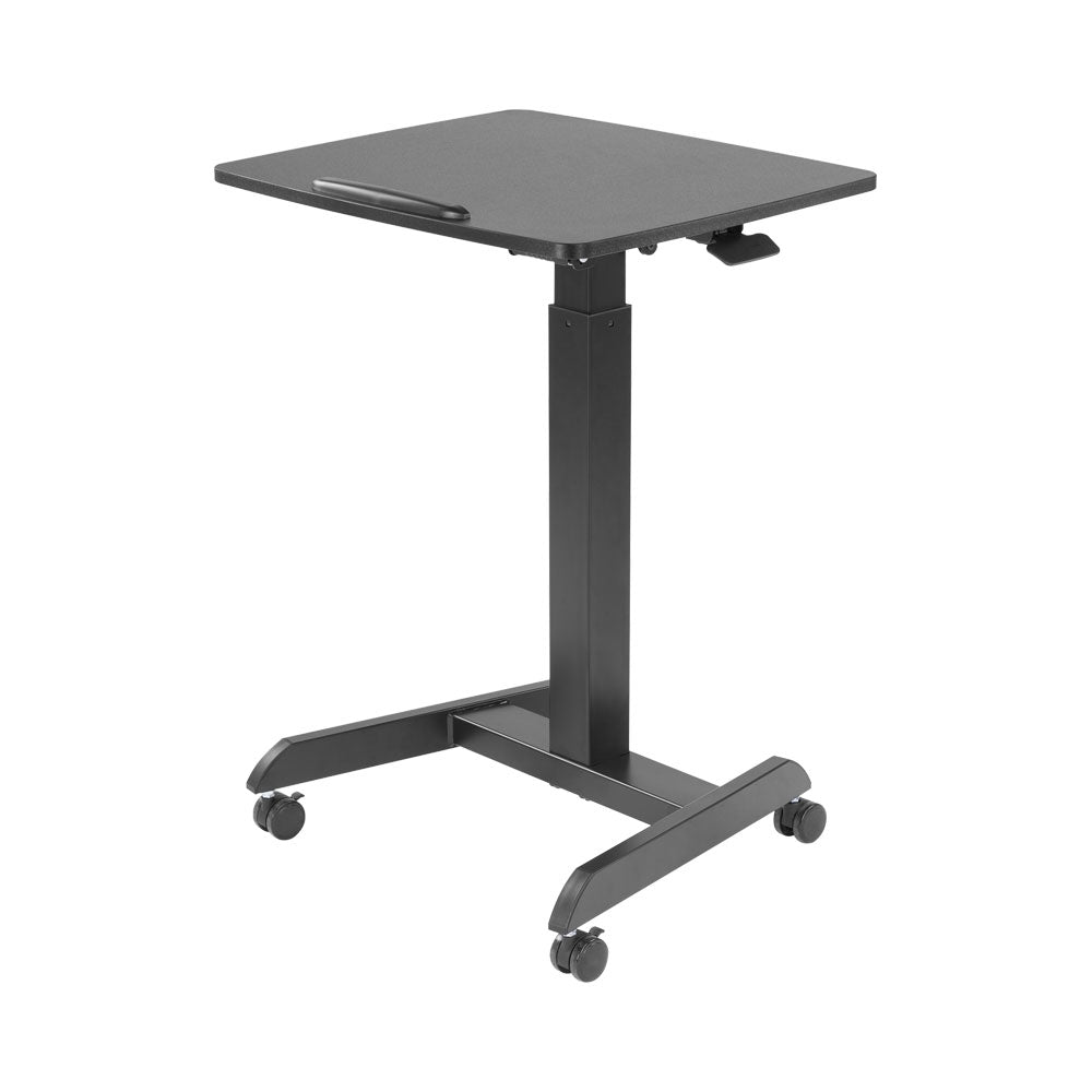 LINKQNET BRACKETS BRK-FWS07-5 HEIGHT ADJUSTABLE MOBILE WORKSTATION WITH PADDLE LEVER AND TILTABLE DESKTOP