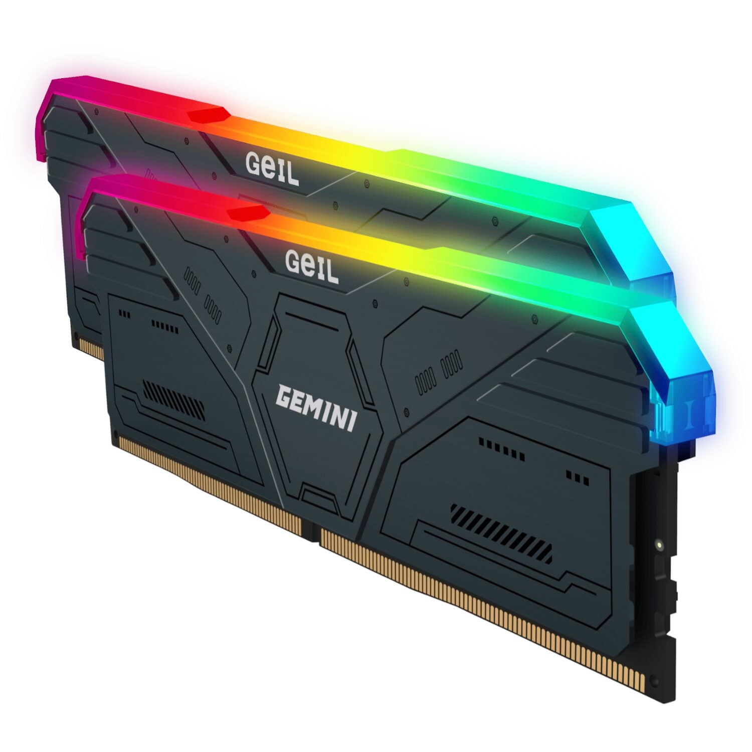 Geil Gemini RGB 32GB KIT(2X16GB) 6000MHz DDR5 Desktop Gaming Memory - Grey – image 3