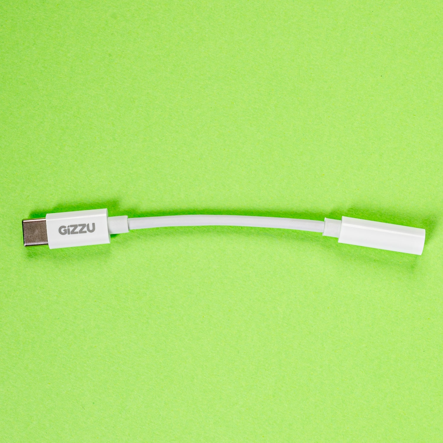 Gizzu USB Type-C to 3.5mm AUX Audio Adapter - White - image 5