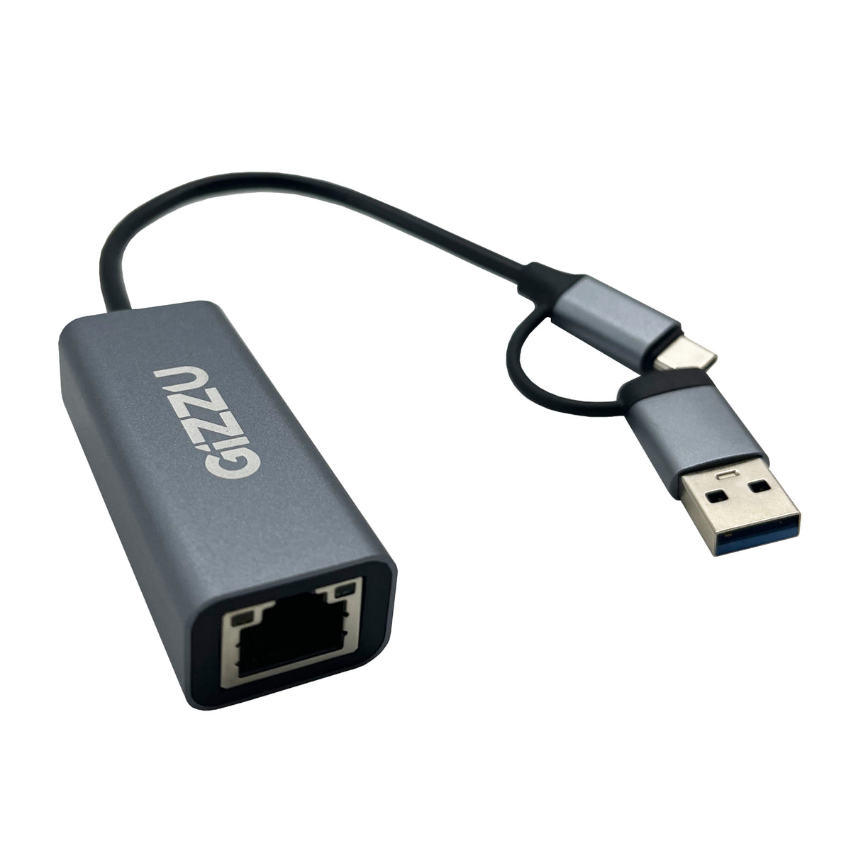 Gizzu High Speed Type-C/A to Gigabit Adapter Poly – image 2