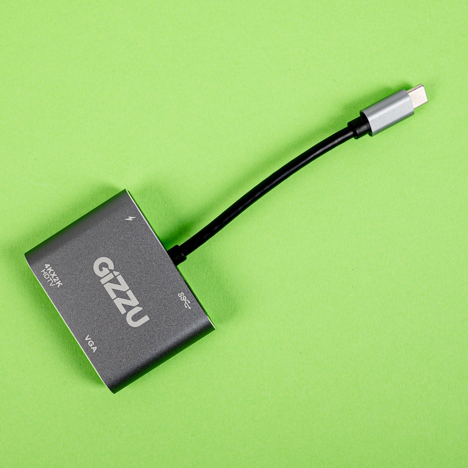 Gizzu 4-in-1 Type-C to HDMI/VGA/USB3.0 Hub - image 6