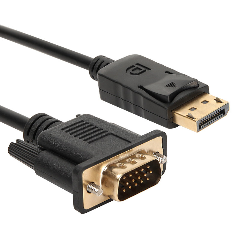 Gizzu 1080P DisplayPort to VGA Cable 1.8m Poly – image 2