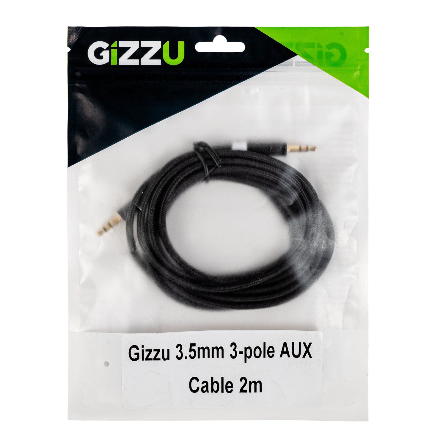 Gizzu 3.5mm AUX Cable 2m - Black - image 4