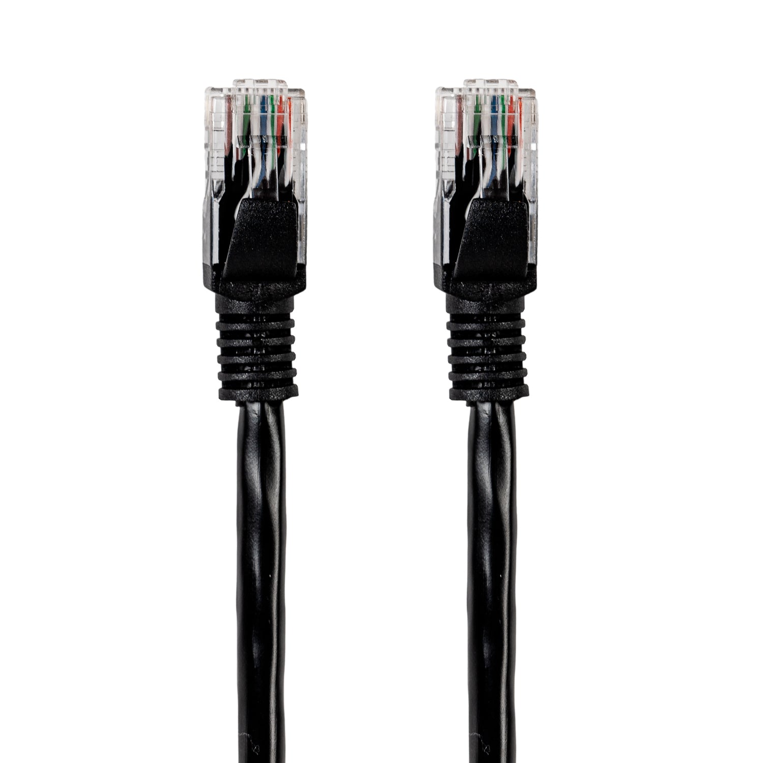 Gizzu Cat6 UTP Fly Lead Ethernet Network Cable 20cm - Black – image 2