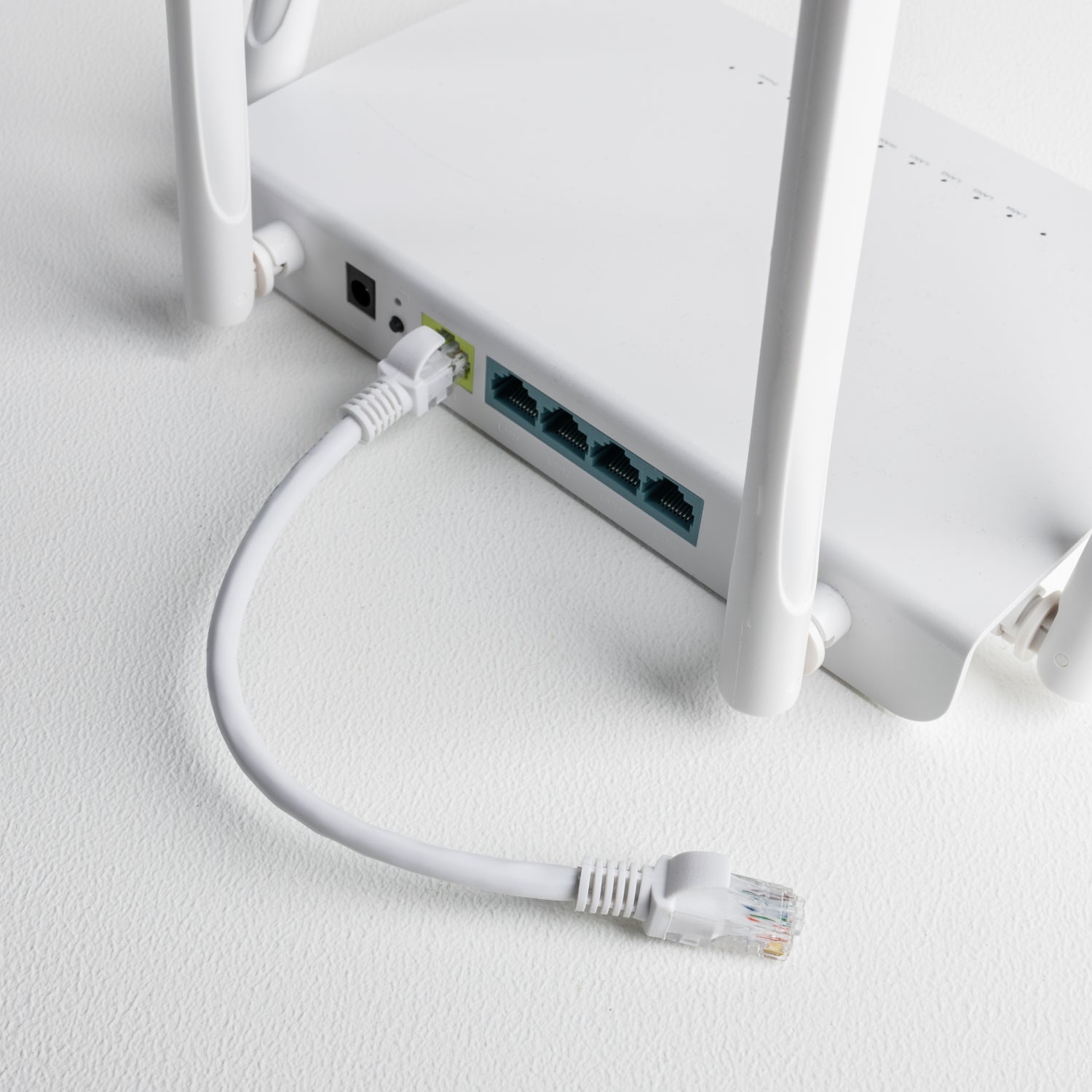 Gizzu Cat6 UTP Fly Lead Ethernet Network Cable 50cm – White - image 3