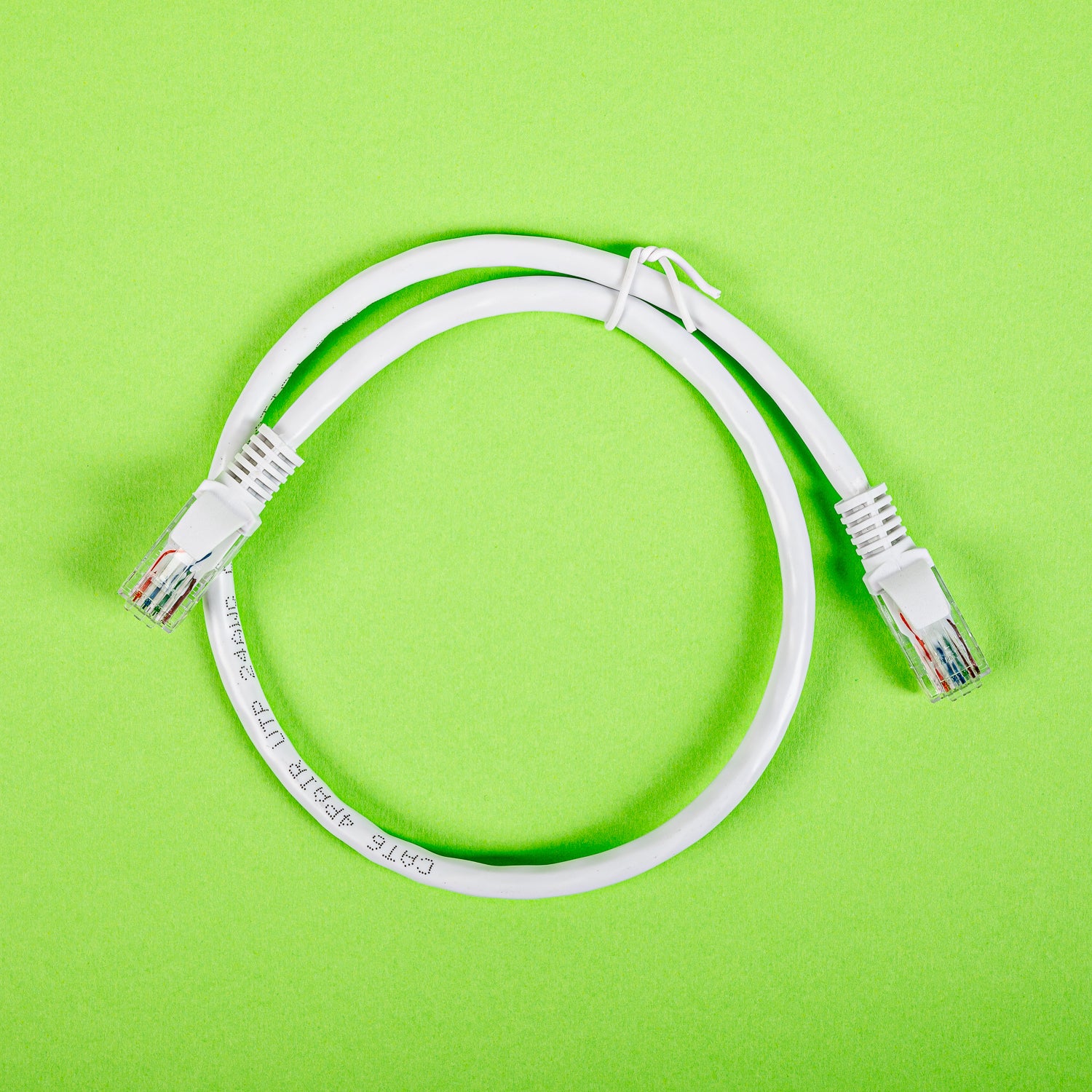 Gizzu Cat6 UTP Fly Lead Ethernet Network Cable 50cm – White - image 5