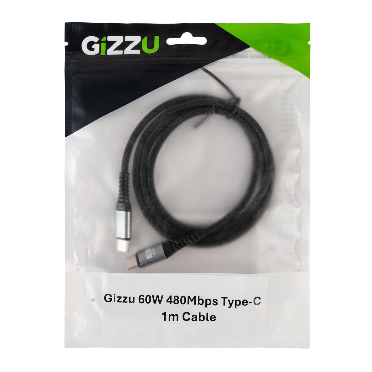 GIZZU 60W 480Mbps Type-C 1m Cable – image 4