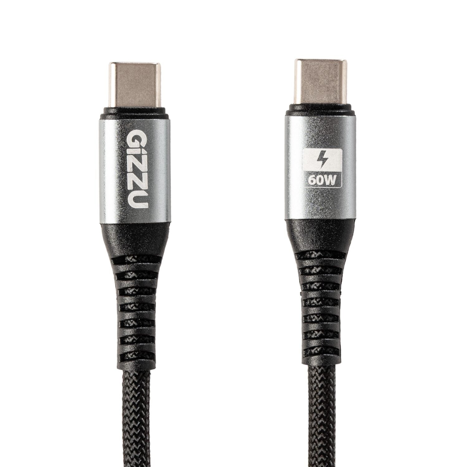 GIZZU 60W 480Mbps Type-C 2m Cable – image 2