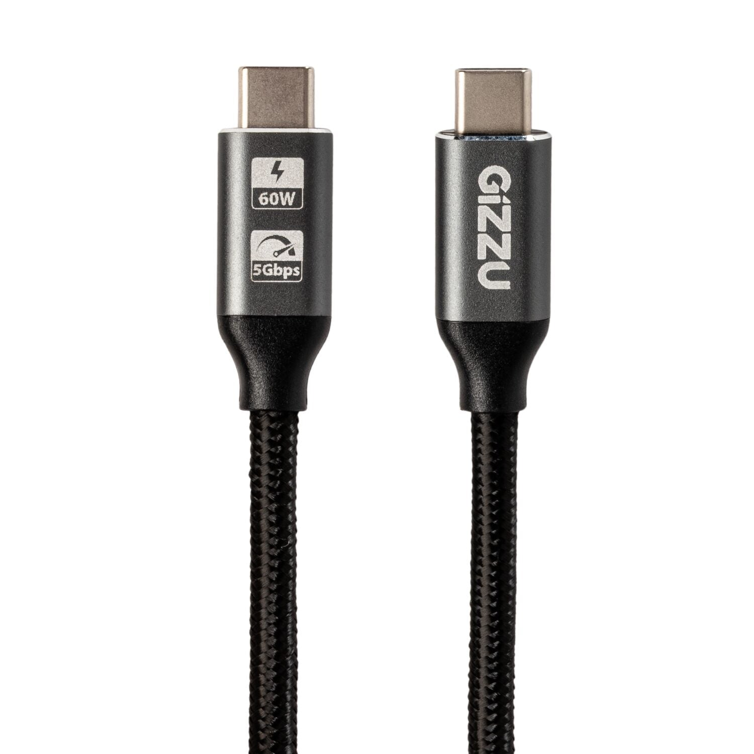 GIZZU 60W 5Gbps Type-C 1m Cable – image 2