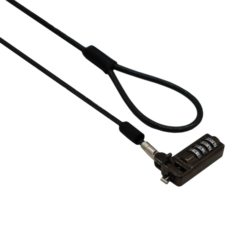 GIZZU 2m Slimline Combination Notebook &amp; Ultrabook Cable Lock