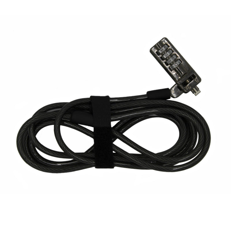 GIZZU 2m Slimline Combination Notebook and Ultrabook Cable Lock – image 2