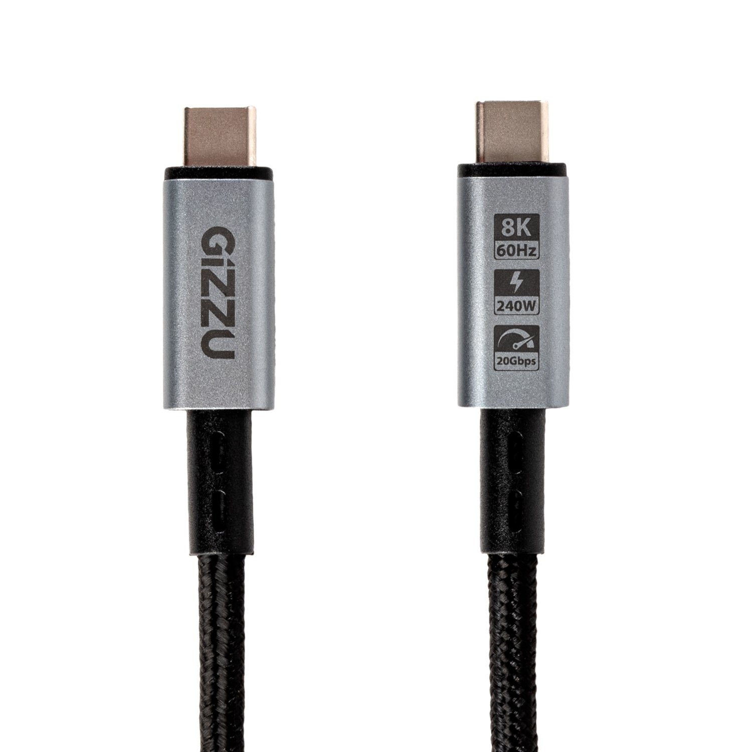GIZZU 240W 20Gbps Type-C 1m Cable – image 2