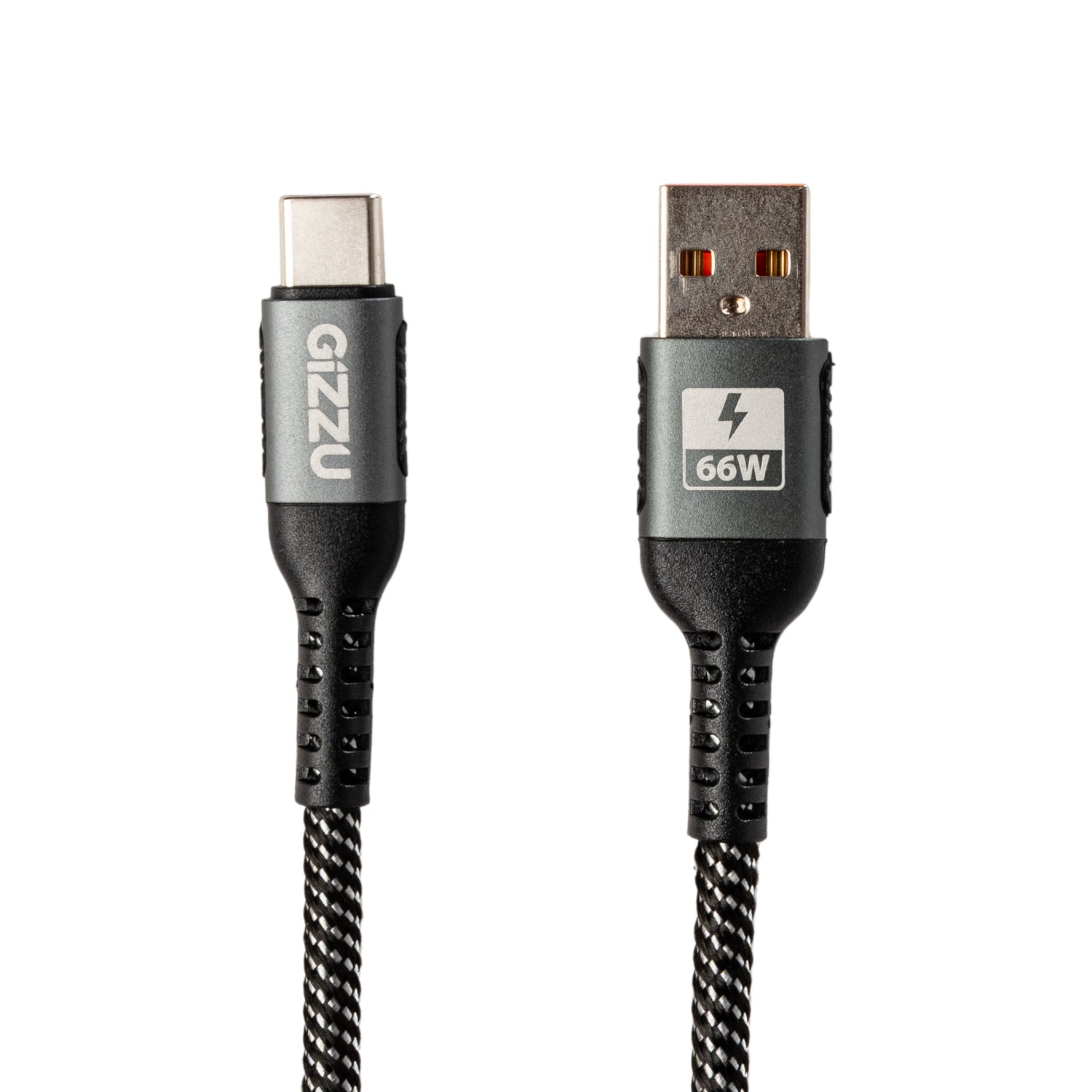 GIZZU 66W 480Mbps USB to Type-C 2m Cable – image 2