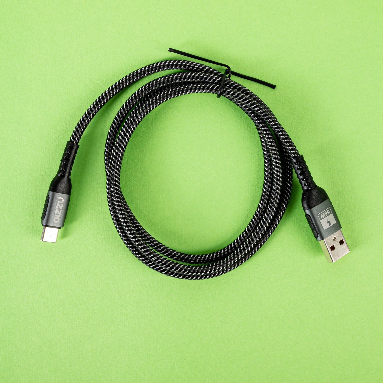 GIZZU 66W 480Mbps USB to Type-C 2m Cable – image 3