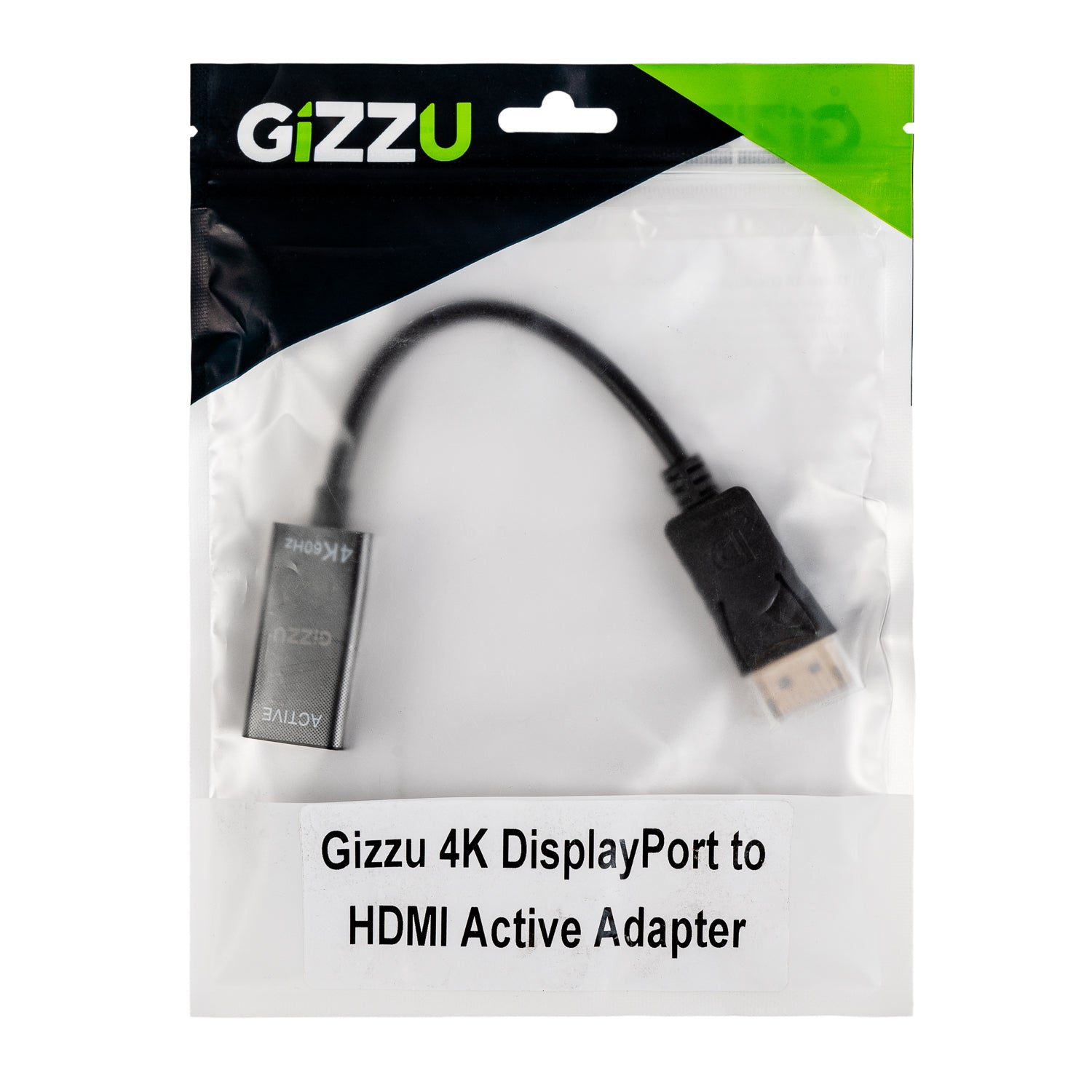 Gizzu 4K60Hz DisplayPort to HDMI Active Adapter - image 4