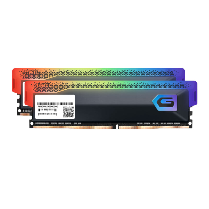 Geil Orion RGB 16GB KIT(2X8GB) 3600MHz DDR4 Desktop Gaming Memory - Grey – image 2