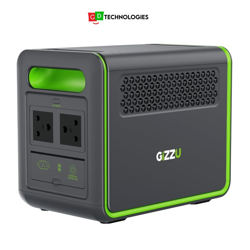 GIZZU HERO 1024WH/1000W UPS FAST CHARGE LIFEPO4 PORTABLE POWER STATION