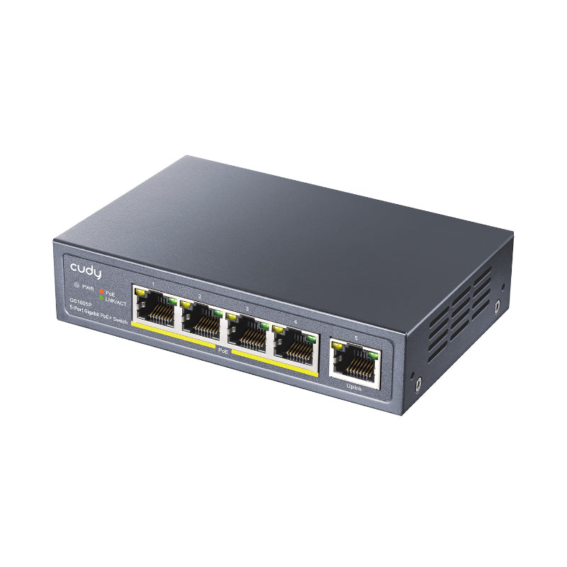 Cudy 5-Port Gigabit PoE+ Unmanaged Switch – image 2