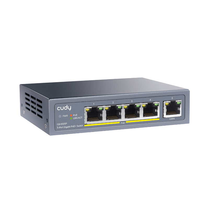 Cudy 5-Port Gigabit PoE+ Unmanaged Switch – image 4