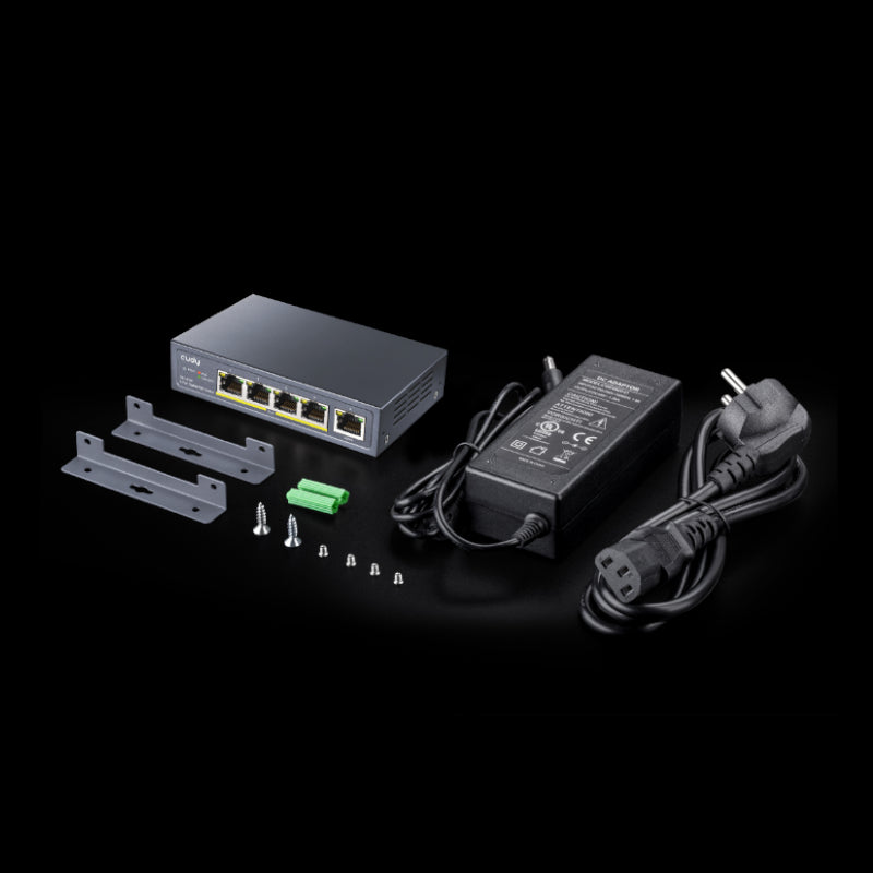 Cudy 5-Port Gigabit PoE+ Unmanaged Switch – image 5