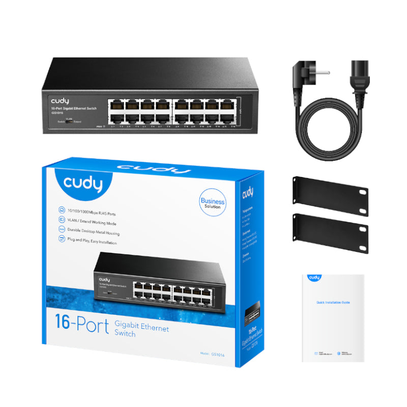 Cudy 16 Port Gigabit Metal Switch – image 4
