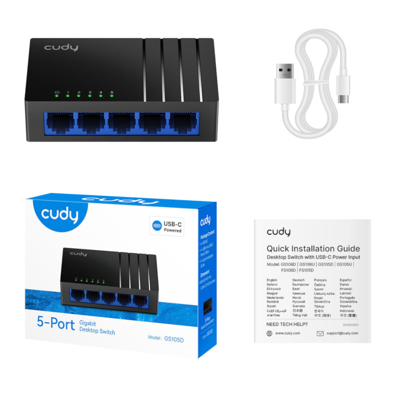 Cudy 5-Port Gigabit Desktop Switch – image 5