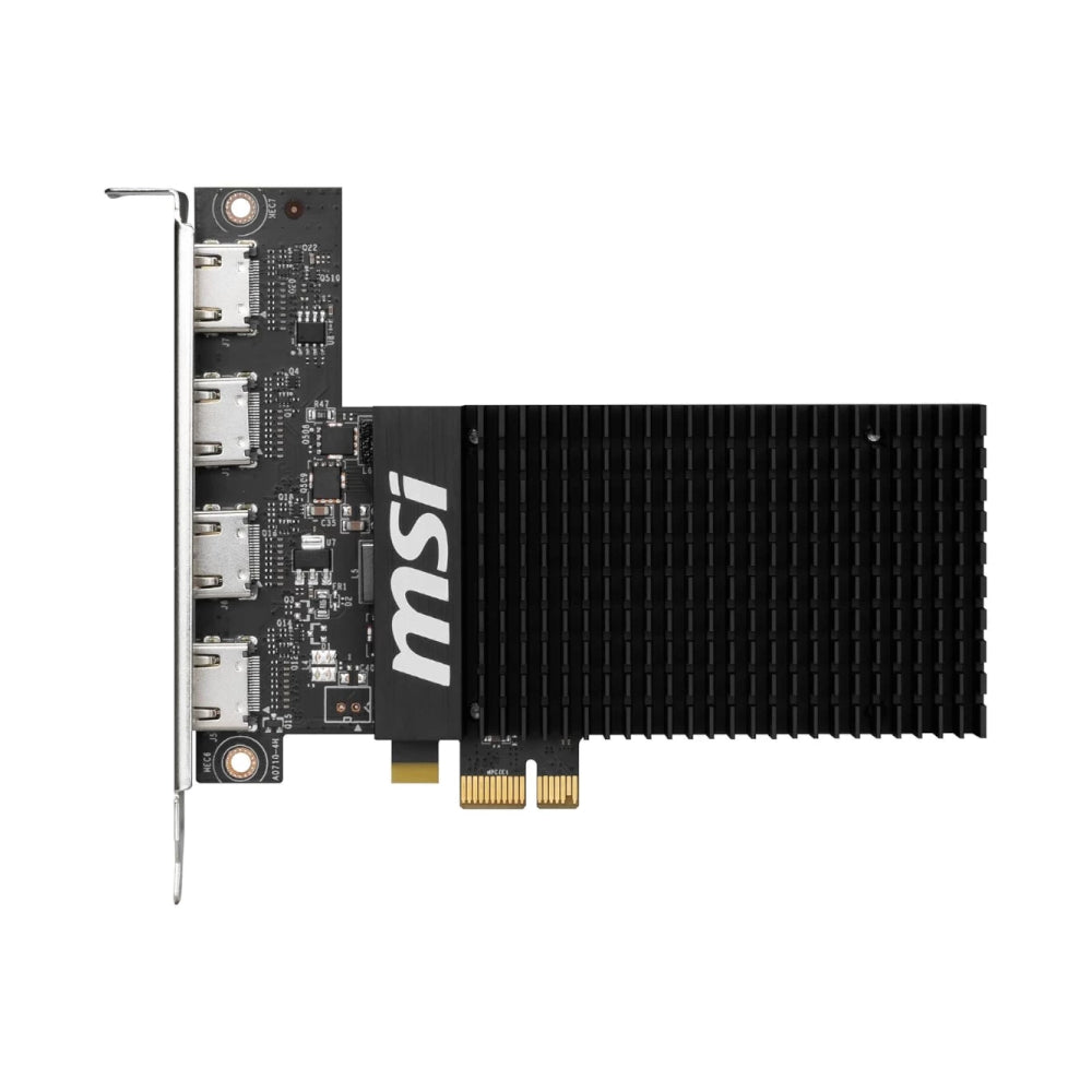 MSI Nvidia GeForce GT 710 2GD3H 2GB 64-BIT 4x HDMI Graphics Card – image 2