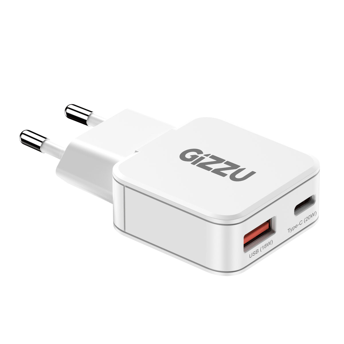 Gizzu 2-Port 20W GaN Wall Charger – image 3