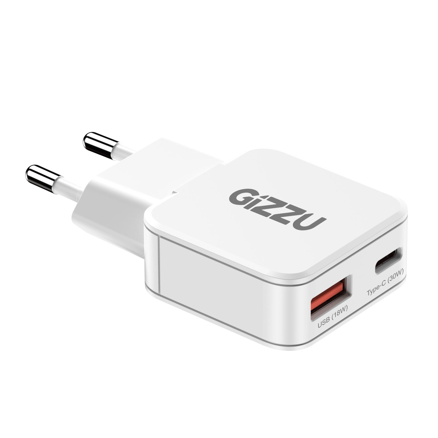 Gizzu 2-Port 30W GaN Wall Charger – image 3