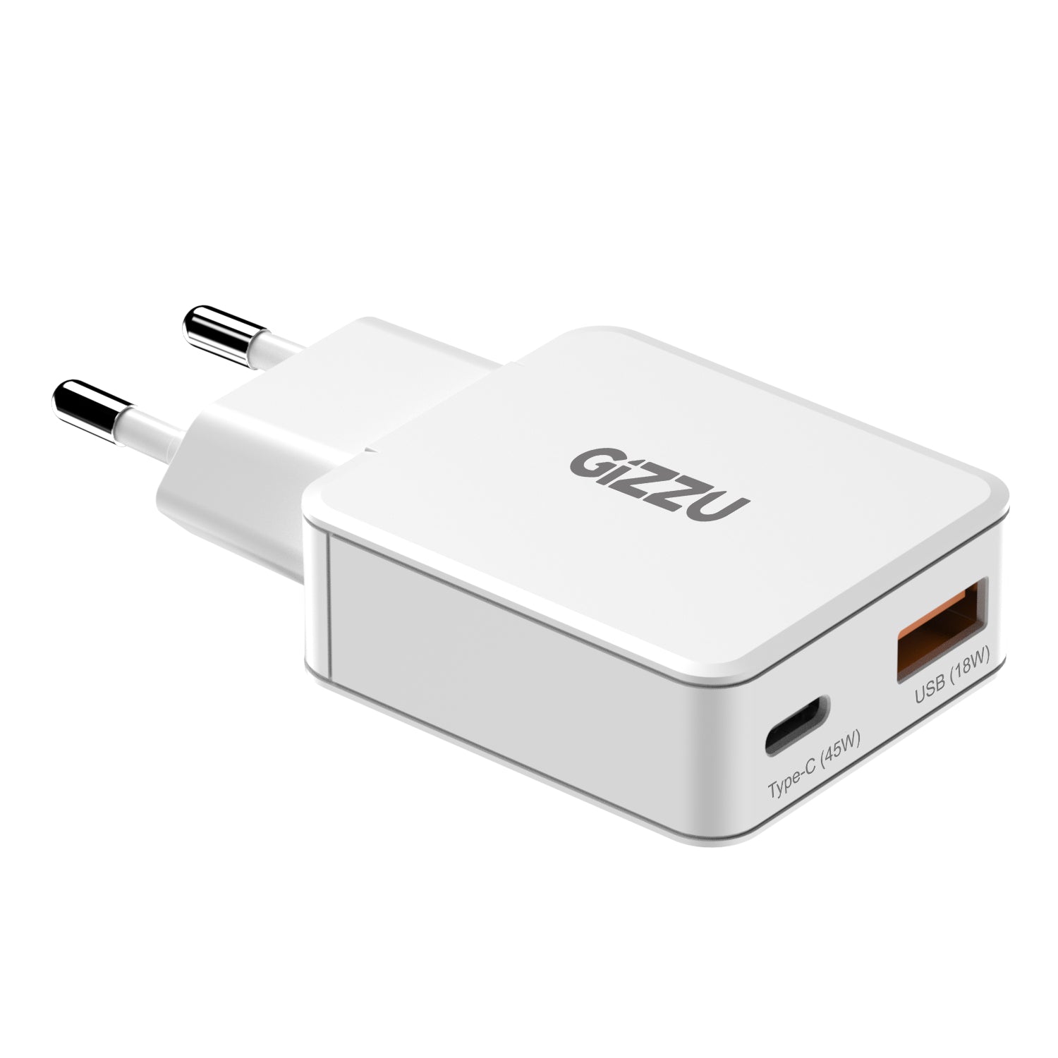 Gizzu 2-Port 45W GaN Wall Charger – image 3
