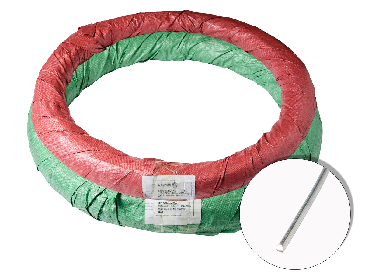 1.6mm Solid Galfan Wire