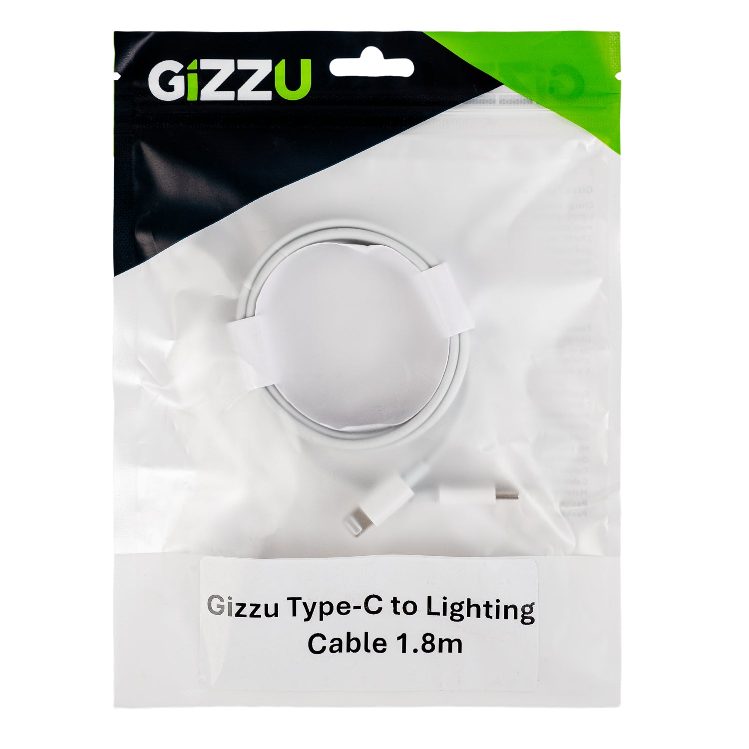 Gizzu USB Type-C to Lighting Cable 1.8m - image 4