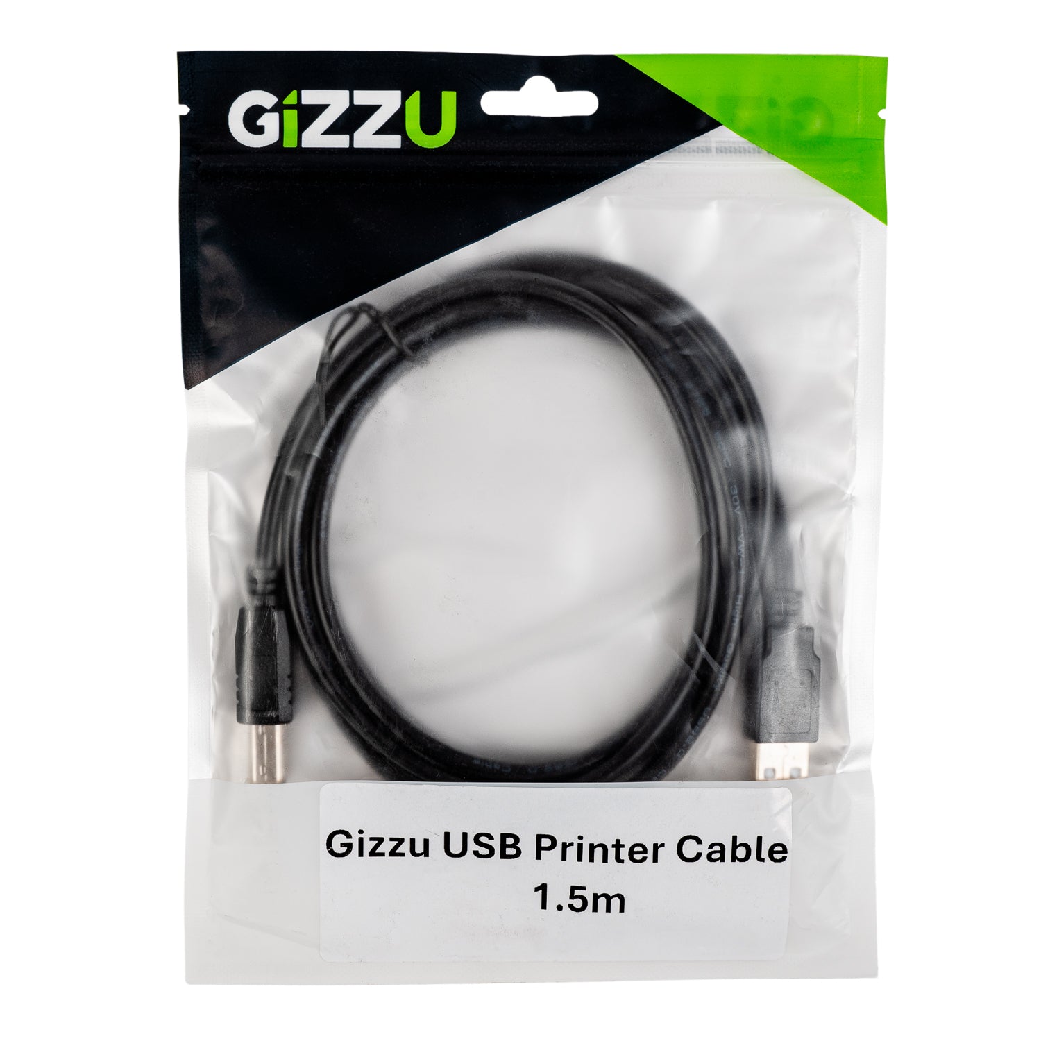 Gizzu USB2.0 Printer Cable 1.5M – image 3