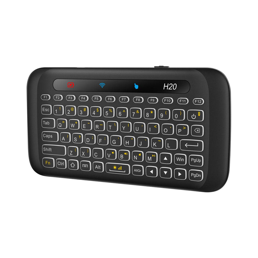 ZOWEETEK 2.4G MINI WIRELESS TOUCHPAD, KBD BLACK*