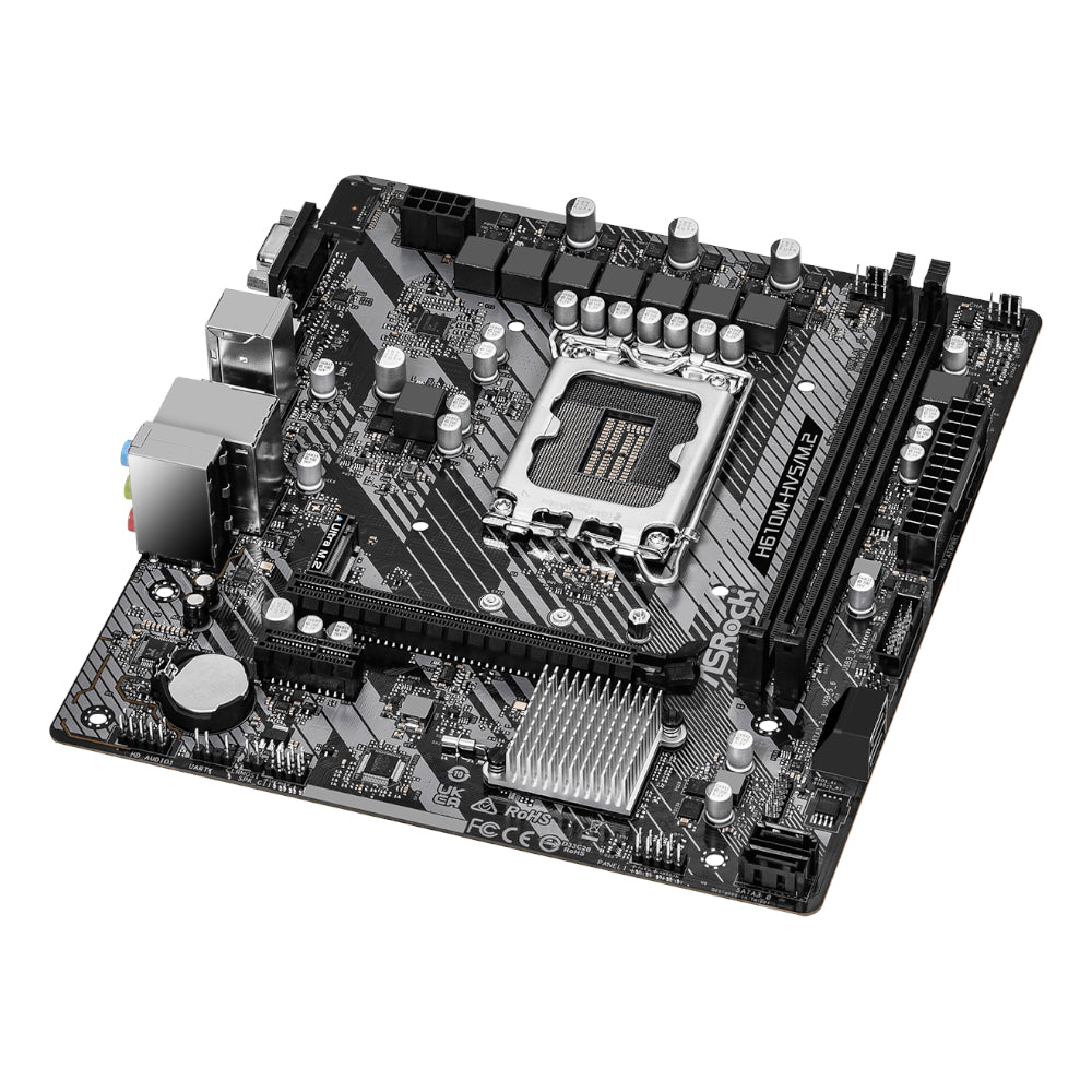 ASRock H610M-HVS/M.2 R2.0 Intel LGA 1700 m-ATX Motherboard – image 3