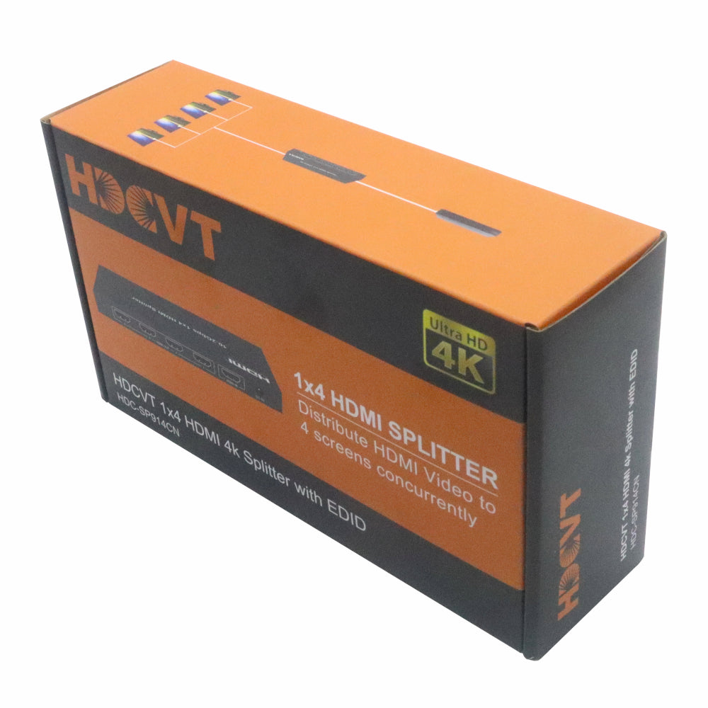 HDCVT 1x4 HDMI 1.4 Splitter 4K with EDID Management – image 7