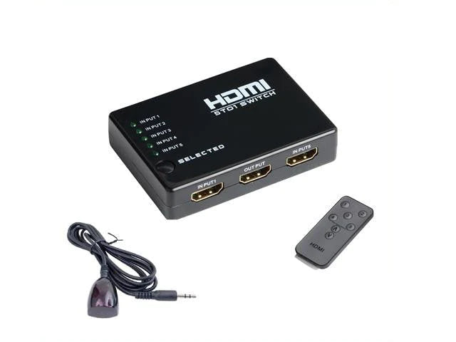 5 Way HDMI Switcher