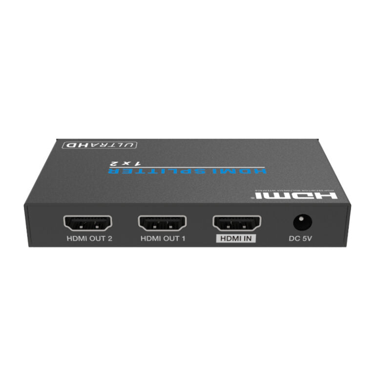 HDCVT 1×2 HDMI 2.0 Splitter Supports HDCP 2.0, EDID and HDR