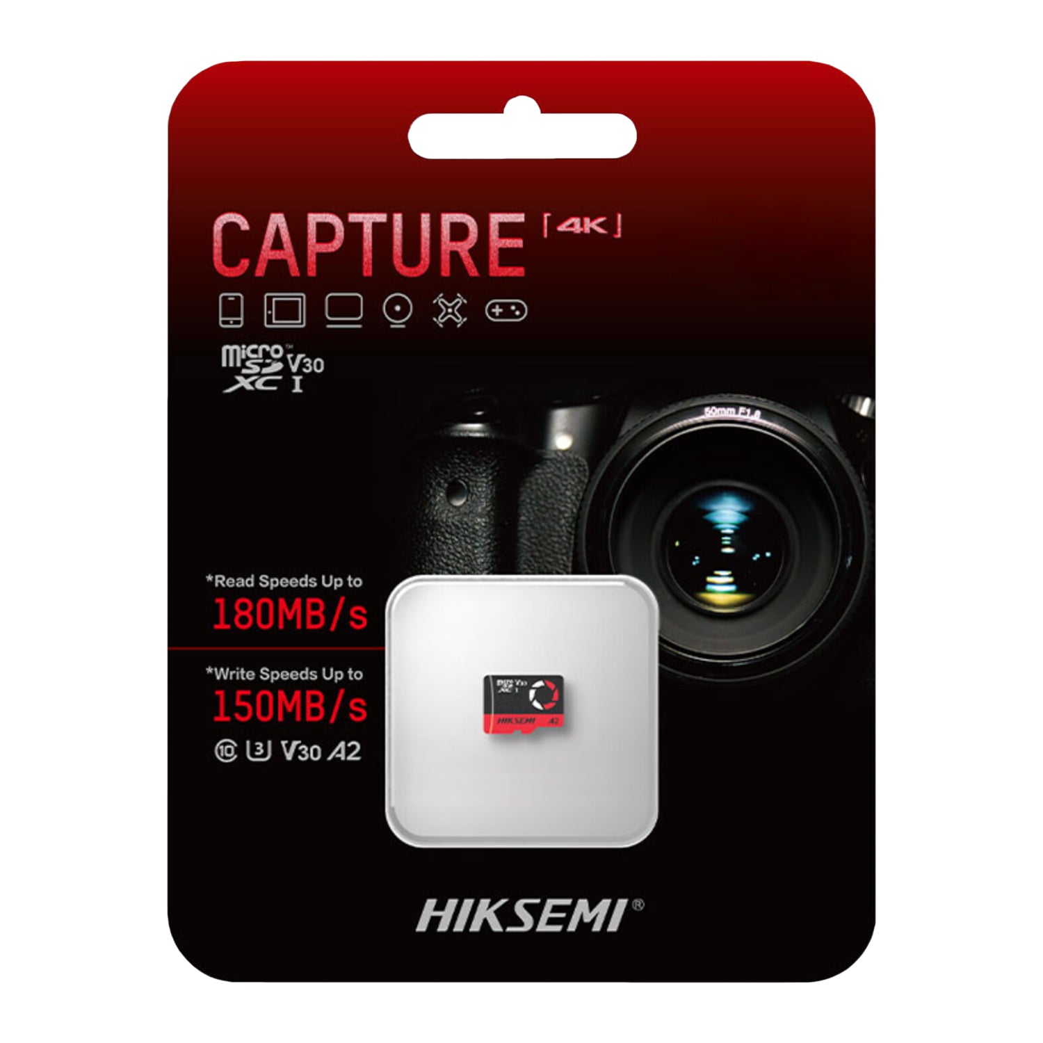 Hiksemi Capture V30 128GB MicroSDXC (Without Adapter) – image 4