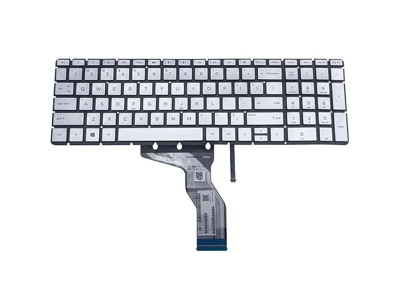 Hp Pavilion 15-CS, 15-CS0000  No Frame, Laptop Keyboard Silver