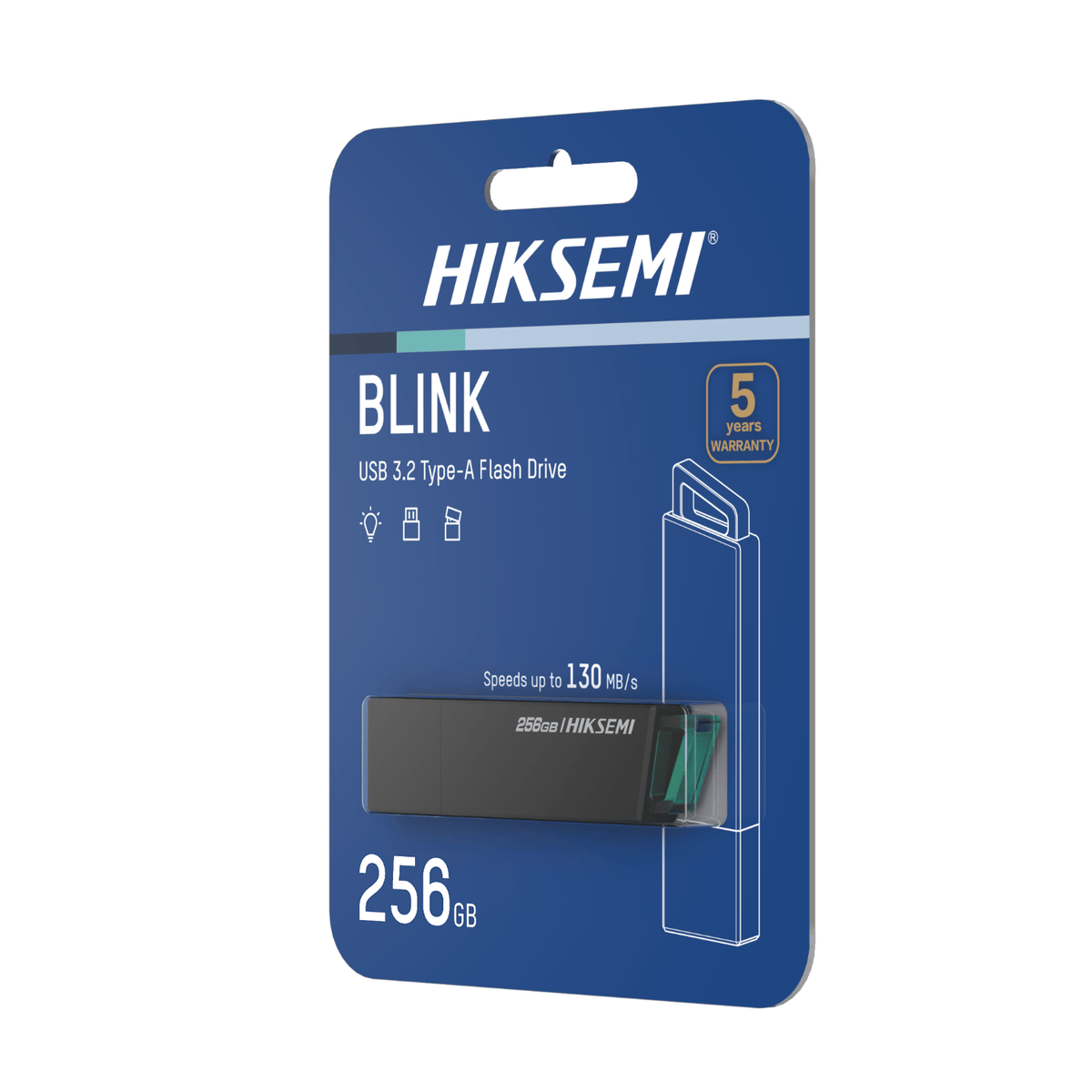 Hiksemi Blink 256GB USB3.2 Flash Drive - Black – image 6