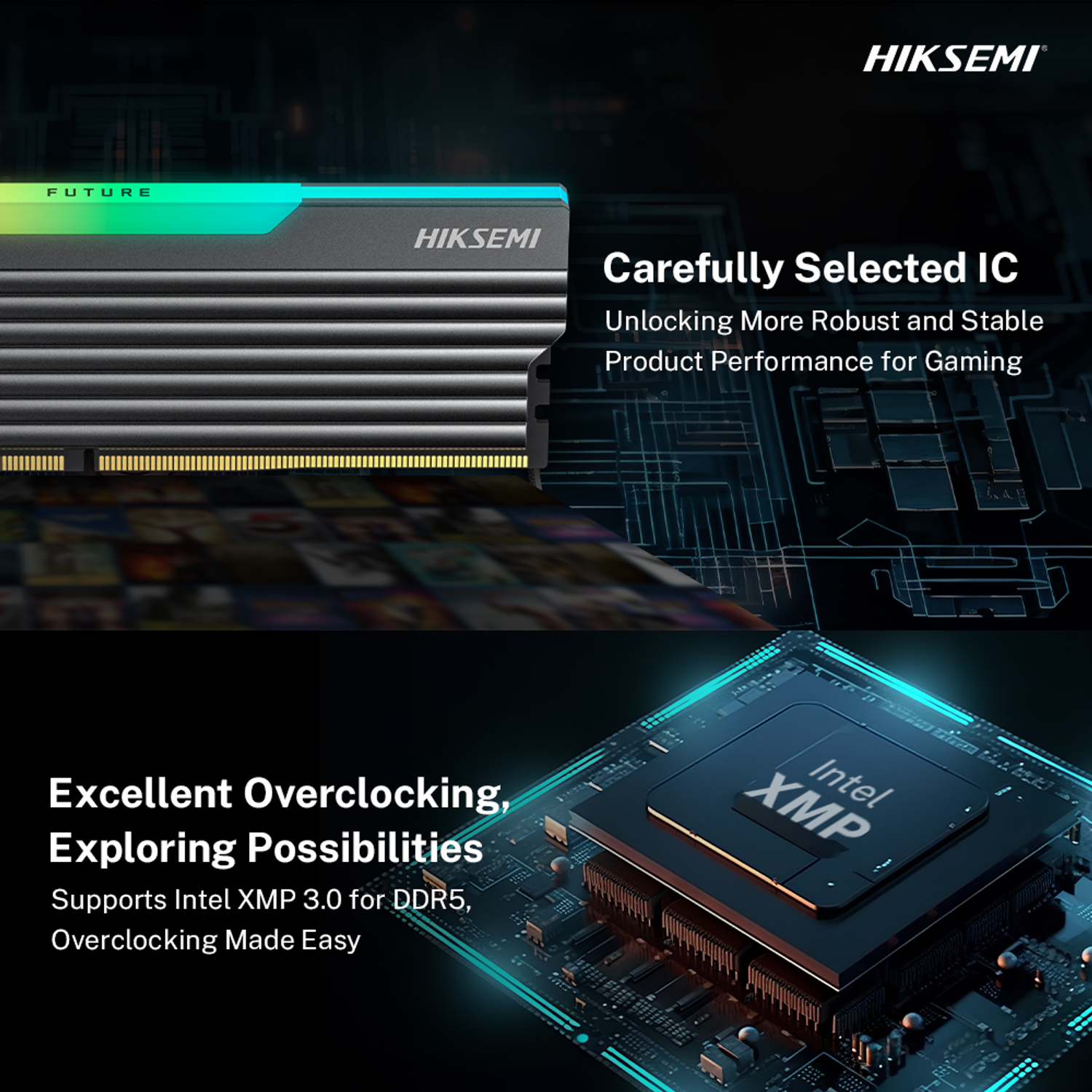 Hiksemi Future RGB 16GBKIT (2x8GB) 3600MHz DDR4 Desktop Gaming Memory Black – image 6