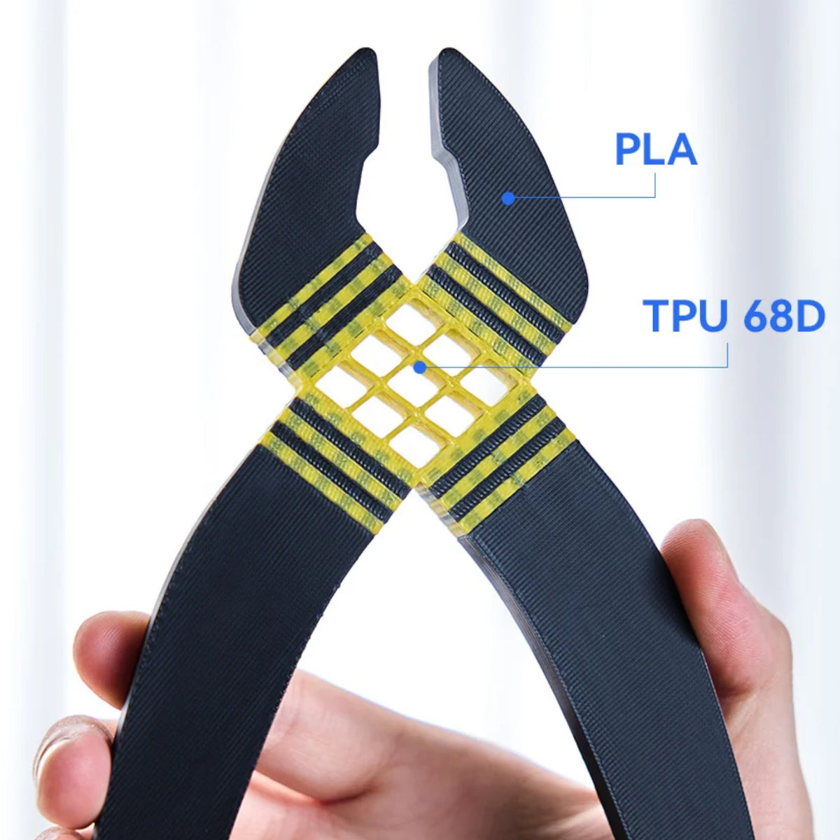 Anycubic TPU 68D filament 1kg – Yellow – image 5