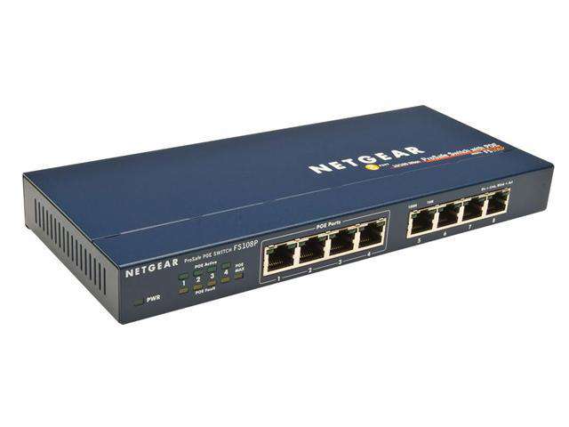 NETGEAR 8 Port 10/100 Fast Ethernet Switch