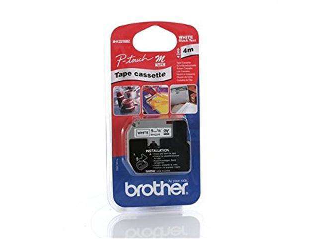 Brother M-K221 Black on White Tape 9mm (8metres)