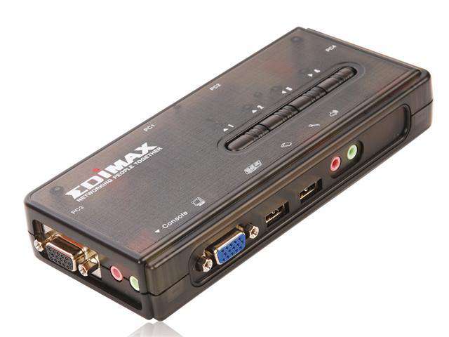 4 PORT USB KVM SWITCH