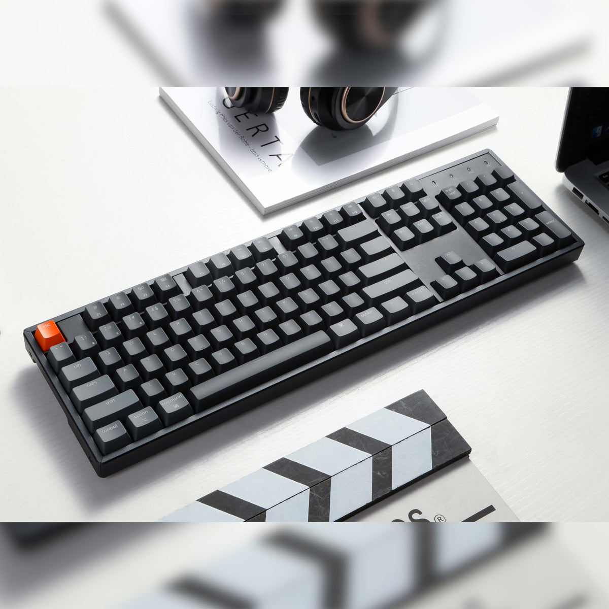 Keychron K10 QMK Full-size RGB Wireless Custom Mechanical Keyboard V.2 (Super RED Switch) – Black – image 5