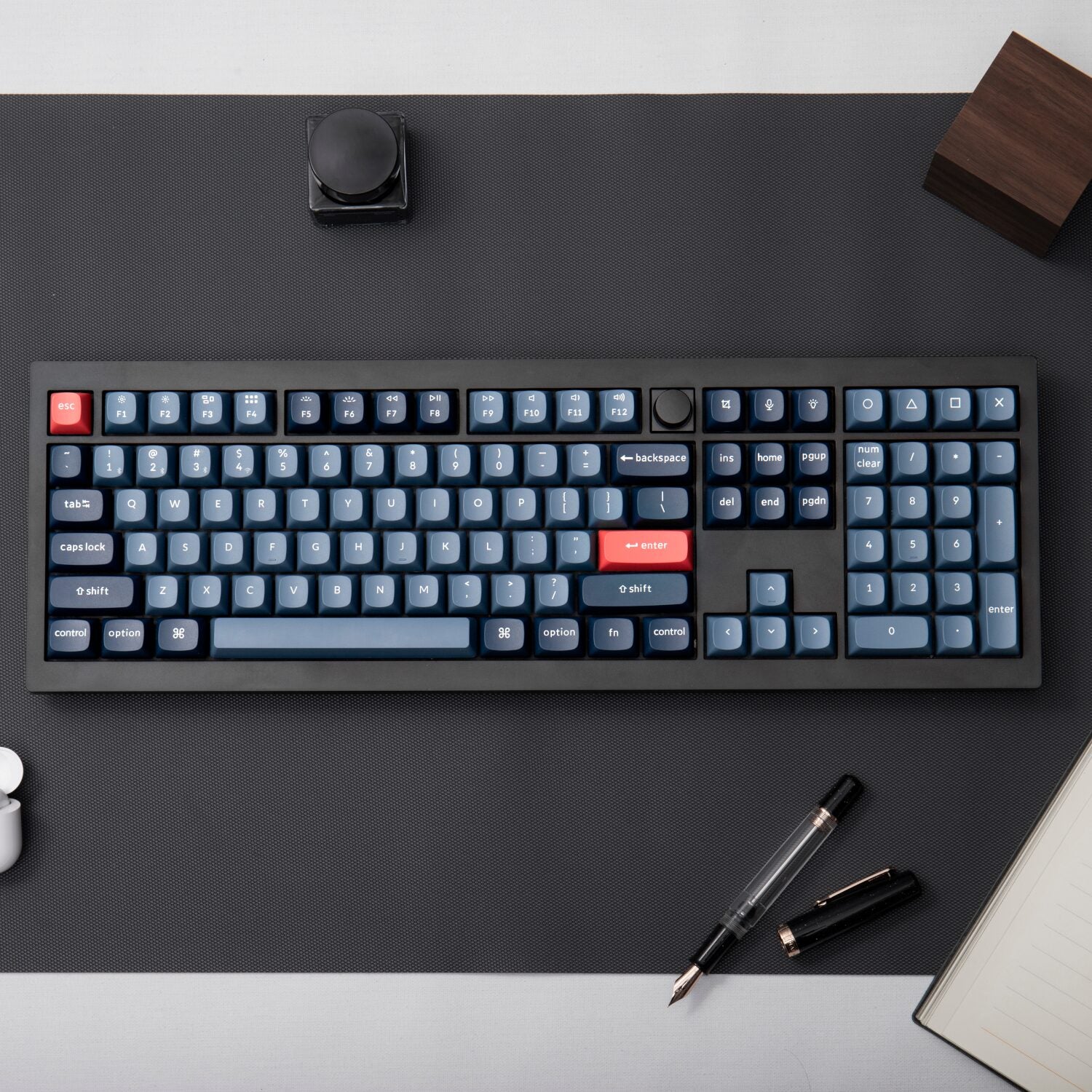 Keychron V6 Max QMK/VIA RED Wireless Custom Mechanical Keyboard | RED Switch - Black – image 5