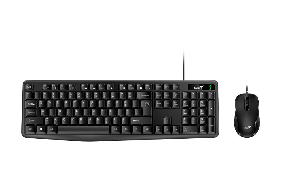 Km-170 Wired Multimedia Keyboard &amp; Mouse Combo